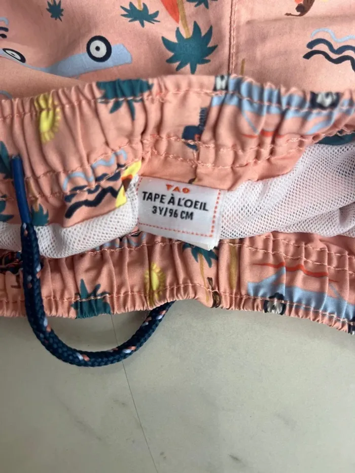 Short de bain tape à l’œil 3 ans - photo numéro 3