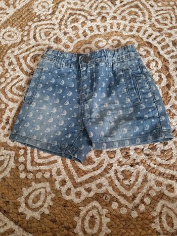 Short en jeans garçon