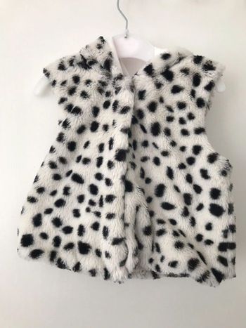 Gilet fille dalmatien, Kiabi
