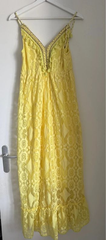 Robe été jaune