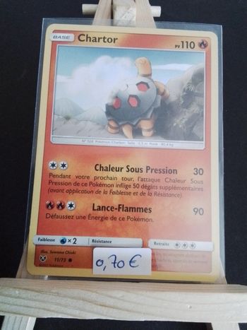 Carte Pokémon Chartor 11/73