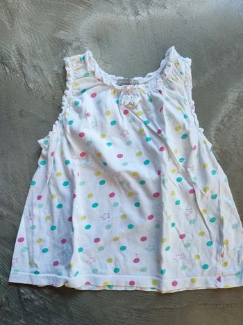 Débardeur fille 3 ans été
