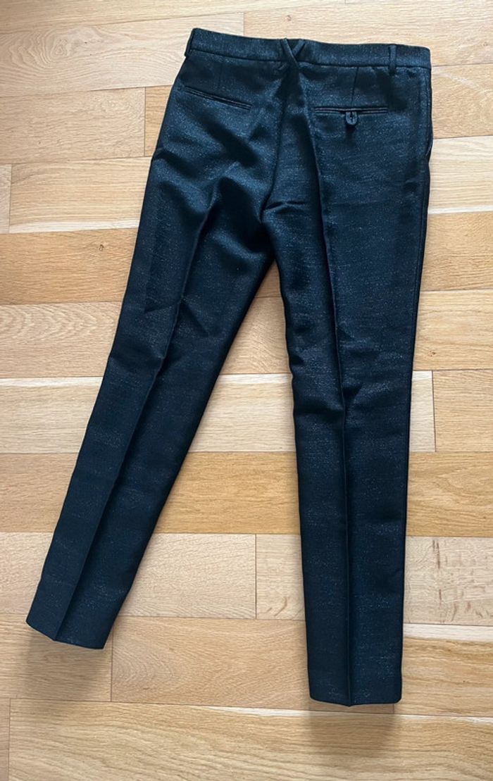 Pantalon noir pailleté Each x Other – taille M – jamais porté – laine/soie - photo numéro 2
