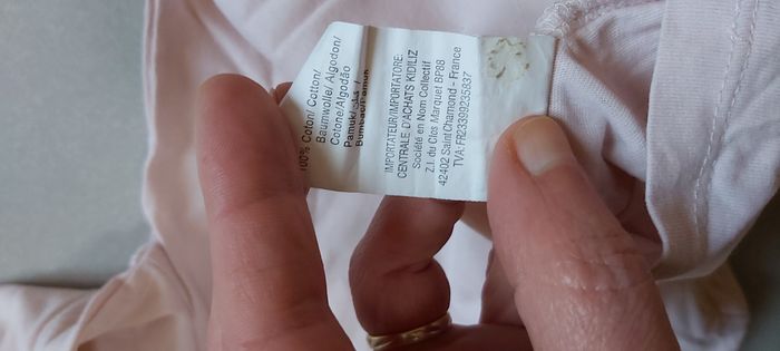 Tshirt manche longue Mon papa chéri m'a maman adorée 12 mois - photo numéro 7