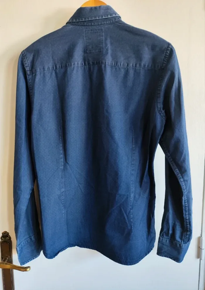 Chemise Devred taille S extra slim fit Bleu - photo numéro 4