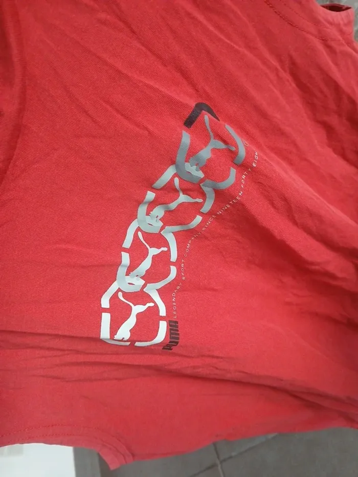 tee-shirt puma - photo numéro 2