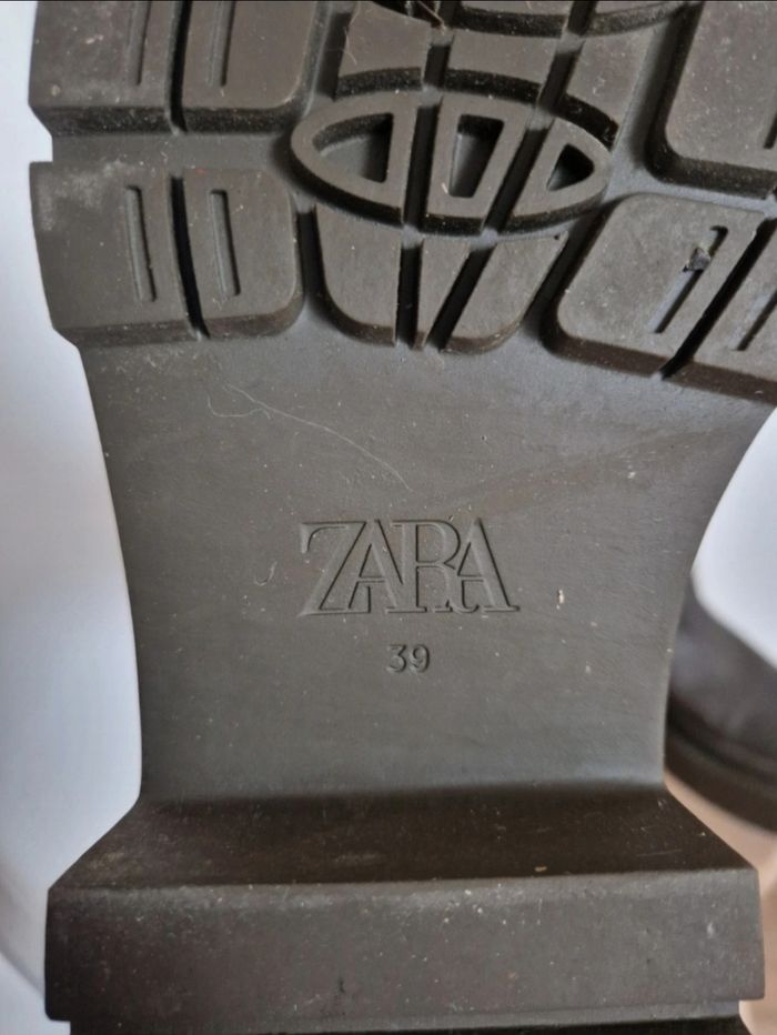 Bottes kaki femme Zara Pointure 40 - photo numéro 6
