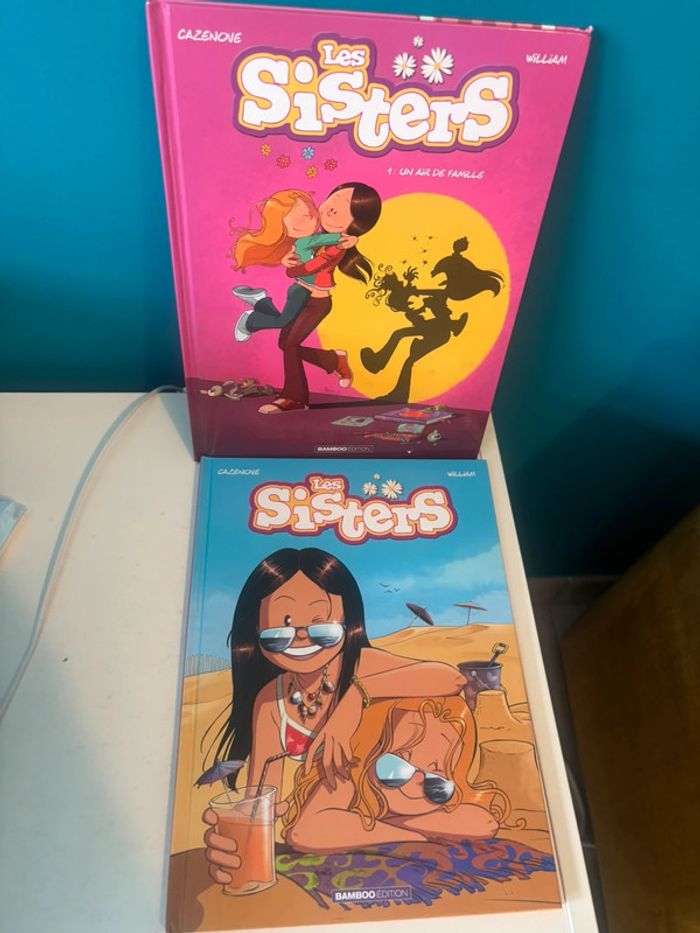 2 bandes dessinées les sisters