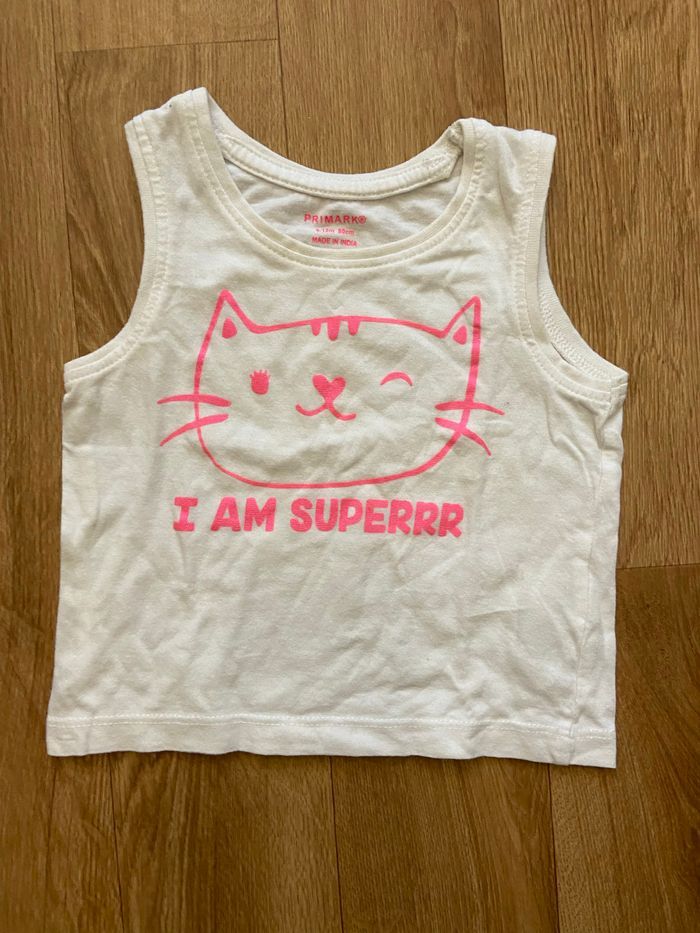 Débardeur fille 12 mois