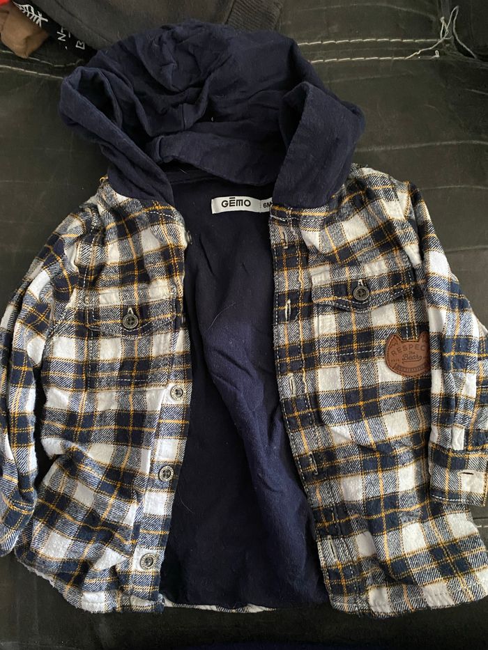 Lot de chemise 6 mois - photo numéro 4