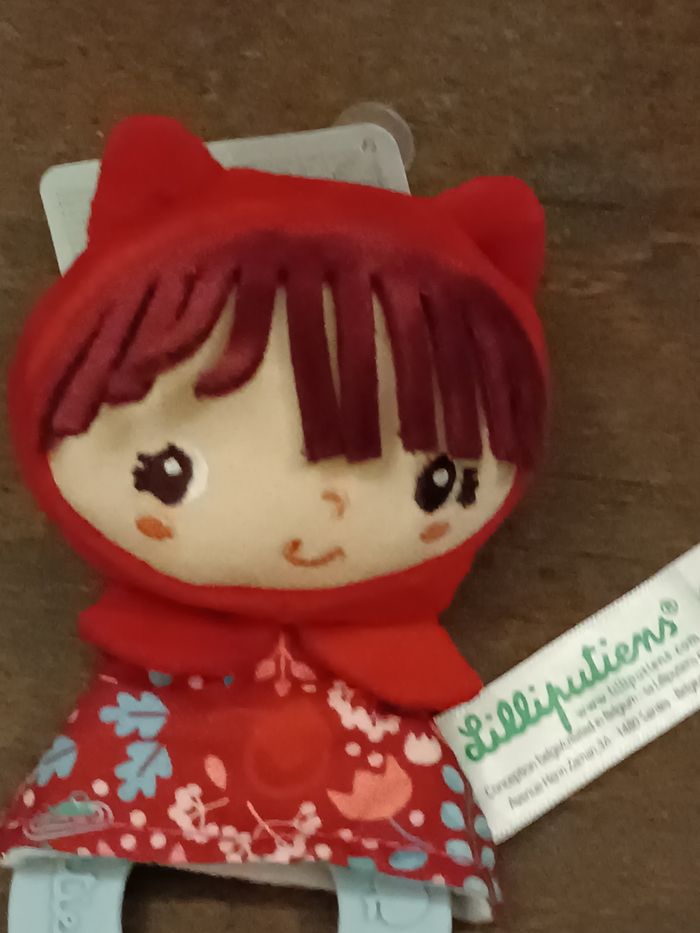 Hochet peluche Lilliputiens - photo numéro 3