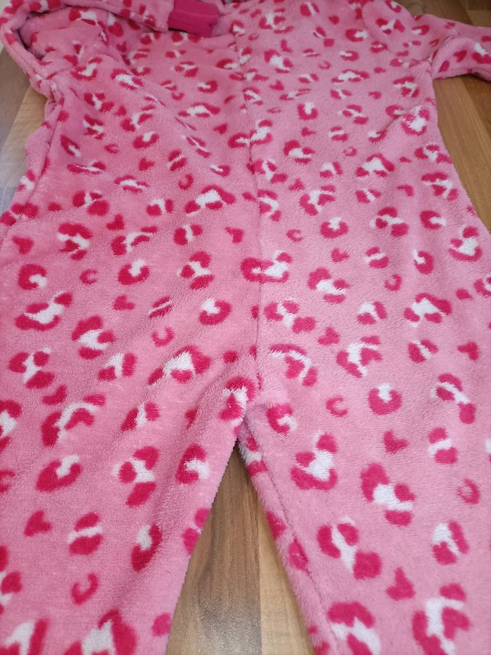 Pyjama tout doux 1 pièce pilou pilou rose rouge blanc 7-8 ans 9th avenue - photo numéro 10