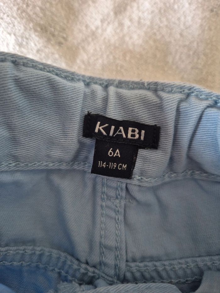 Short bleu clair 6 ans - photo numéro 3