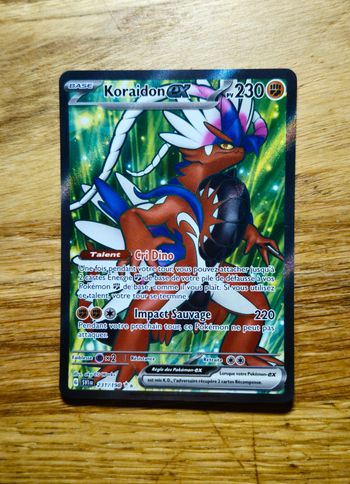 Carte pokemon Koraidon EX   231/198