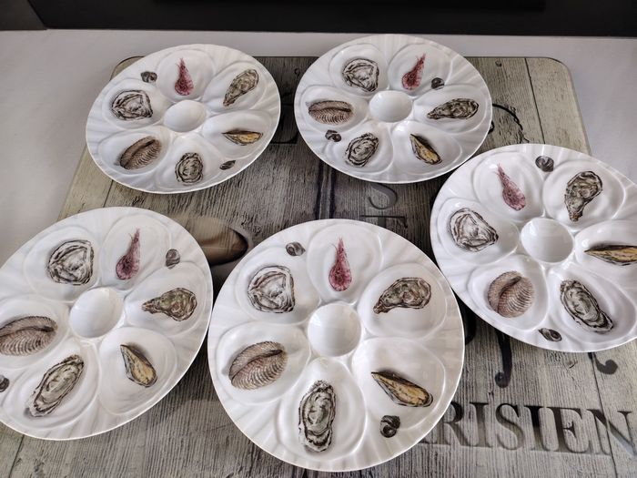 Assiettes à huitre - photo numéro 3