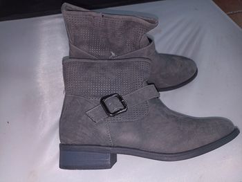 Bottines grises taille 35