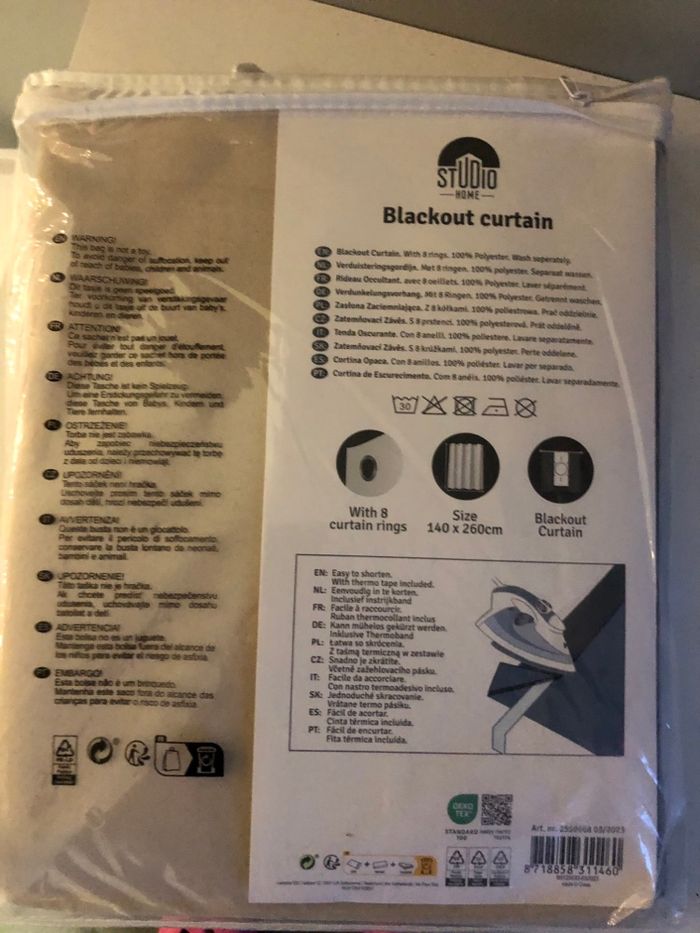 Tenture occultante neuve - photo numéro 3