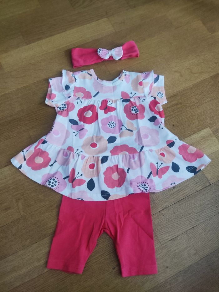 Lot 4 tenues  été bébé fille 3 mois - photo numéro 9