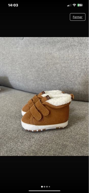 Chaussures  bebe hiver taille 0/3 mois