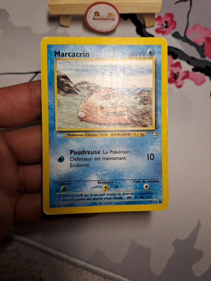 Carte Pokémon Marcacrin 79/111 Neo Genesis ed2 Wizards Fr - photo numéro 3