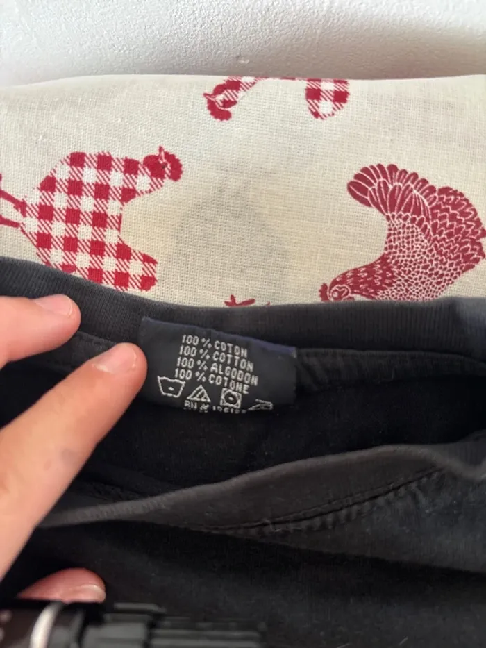T-shirt noir, pirate pour garçons n°205 - photo numéro 4