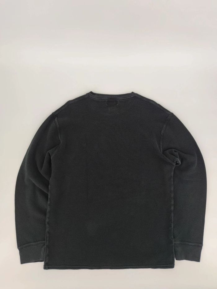 Pull Crewneck Ralph Lauren Nid D'abeilles Noir Logo Brodé Rouge Taille XL Homme - photo numéro 7