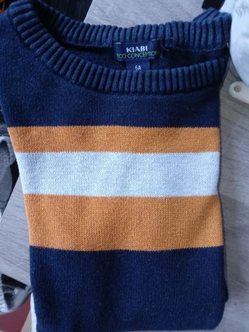 Pull fin garçon
