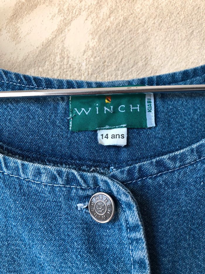 Robe en jean vintage 14ans - photo numéro 6