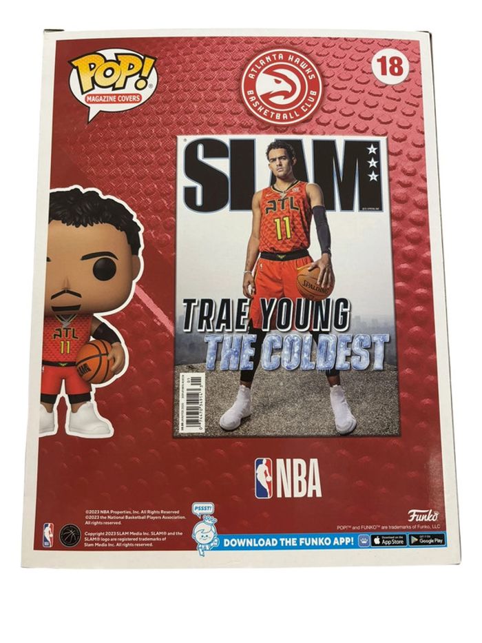 Funko Pop Magazine Covers NBA Slam Trae Young 18 neuf - photo numéro 2