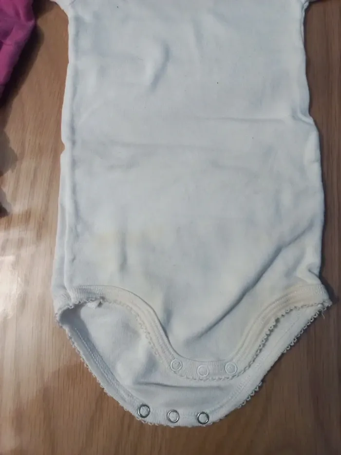 Lot de bodies petit bateau fille - photo numéro 5