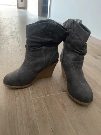 Bottines grises