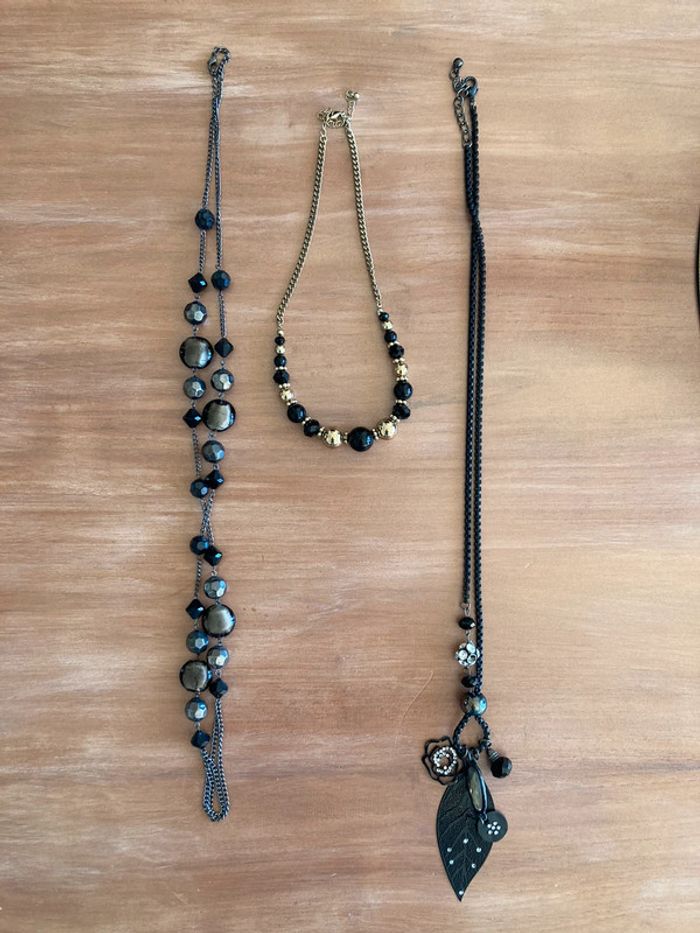 Lot de 3 colliers - photo numéro 2