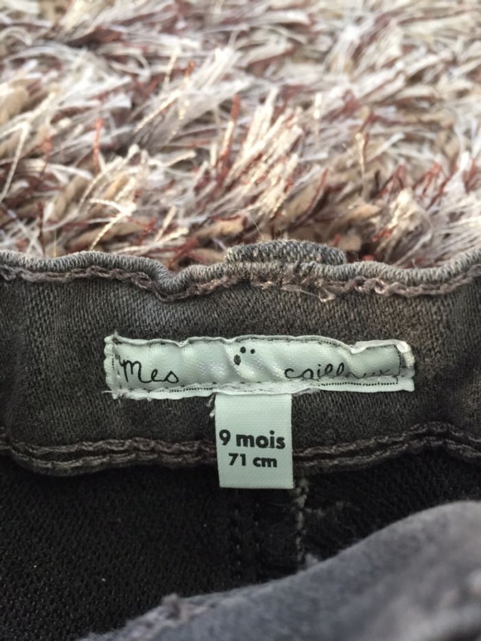 Pantalon mes petits cailloux Taille 9 mois - photo numéro 3