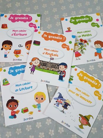 Mon cahier 3/6 ans bordas