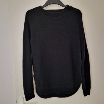 Pull femme Noir,  Taille L 40/42