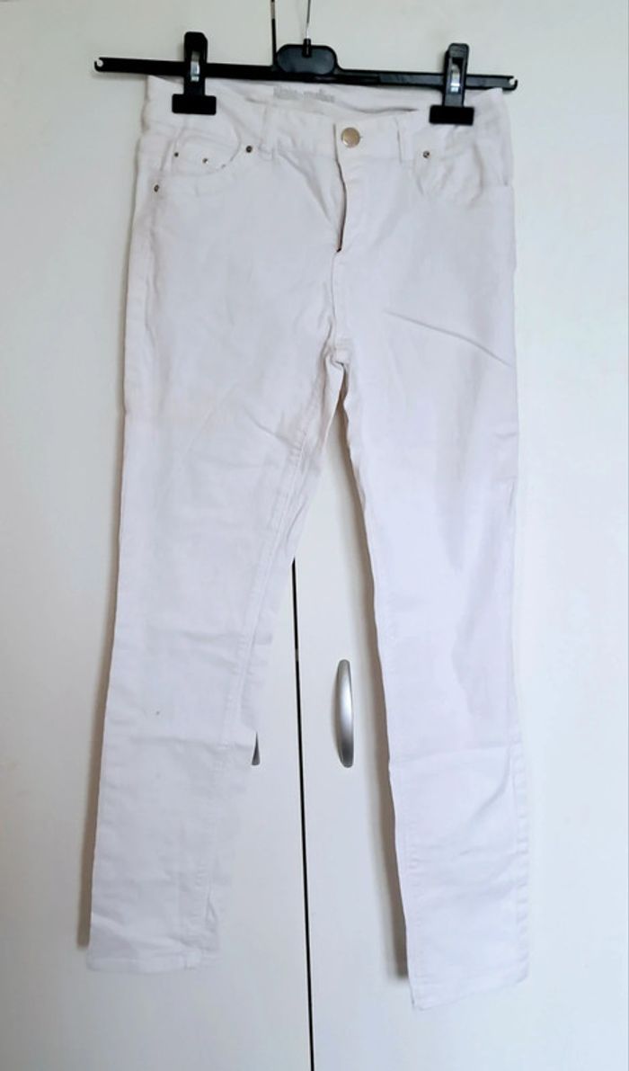 Jeans blanc t36 - photo numéro 3