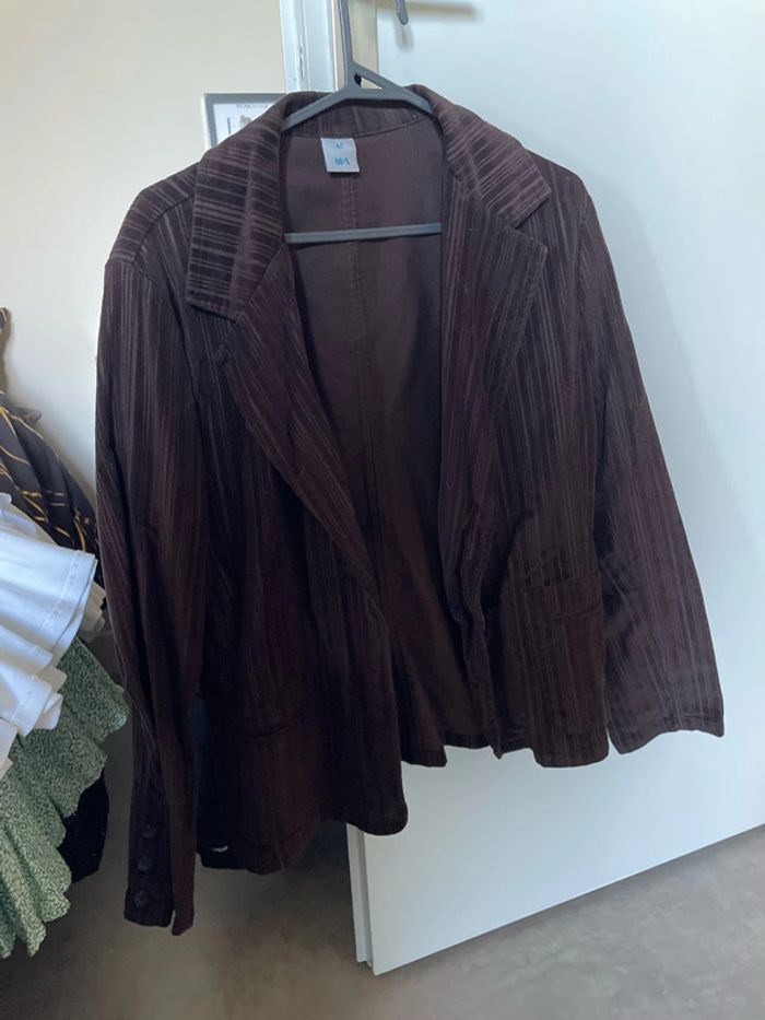 Tailleur marron