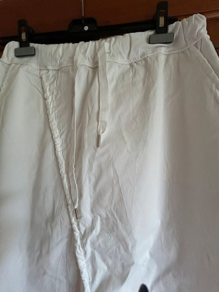 Jupe blanche asymétrique April Vintage - photo numéro 2
