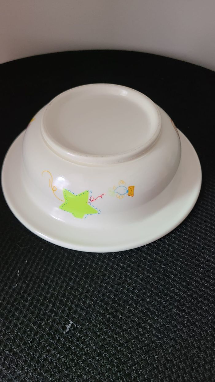 Assiette enfants motif lapin - photo numéro 2