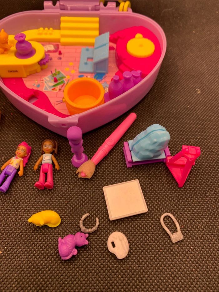 Coffret atelier de peinture polly pocket - photo numéro 3