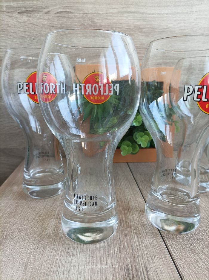Lot 4 verres pelforth - photo numéro 4