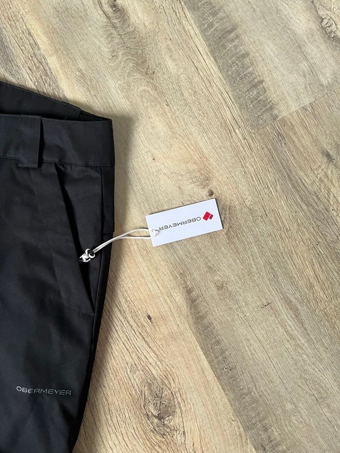 Pantalon de ski Obermeyer | Taille 10 ans | Noir - photo numéro 2