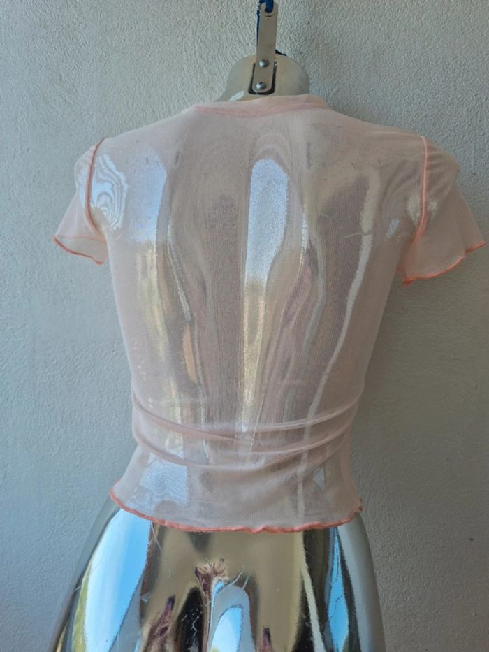 T-shirt transparent motif soleil - photo numéro 6