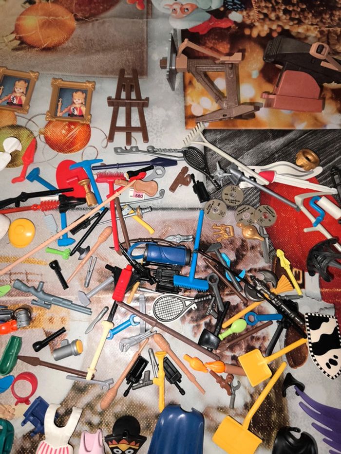 Gros lot armes et accessoires Playmobil - photo numéro 7