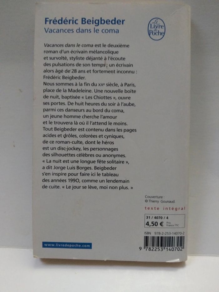 Vacances dans le coma - photo numéro 2