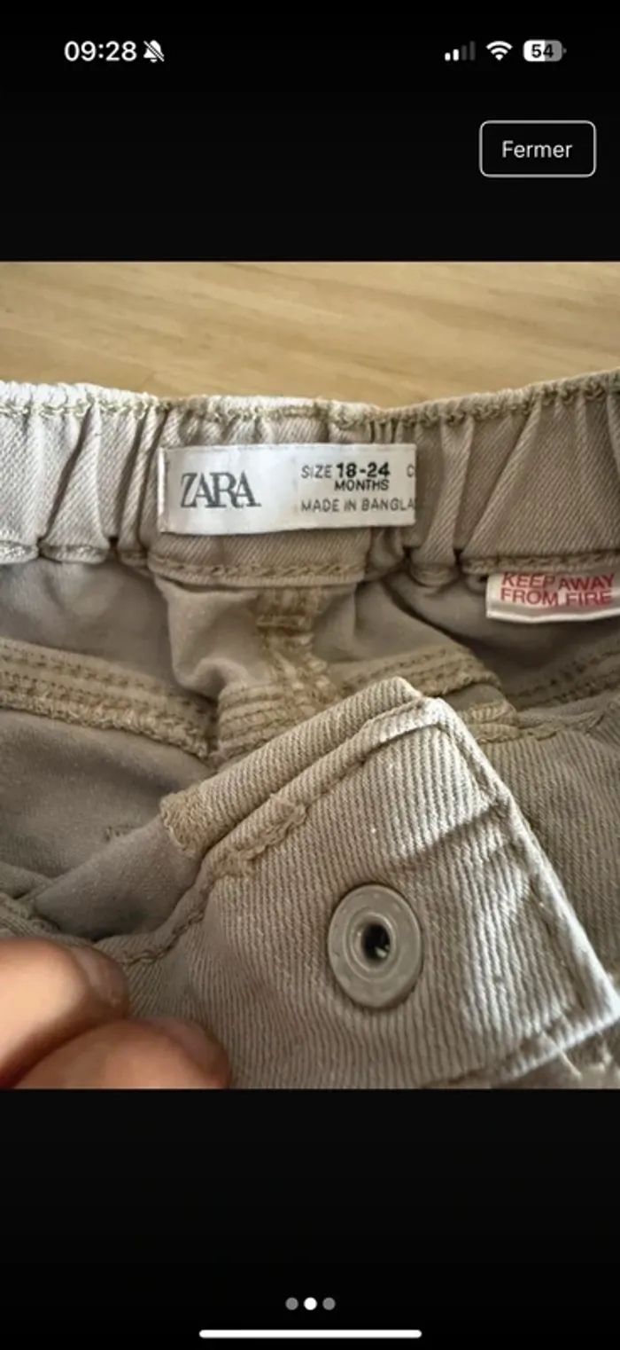 Pantalon garçon