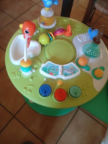 Table d'activités siège tourner bébé dès 6 mois 