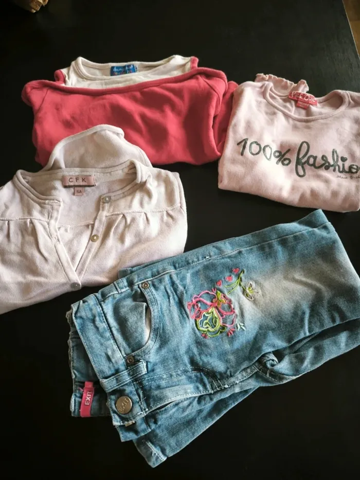 Lot vêtements fille 5 ans