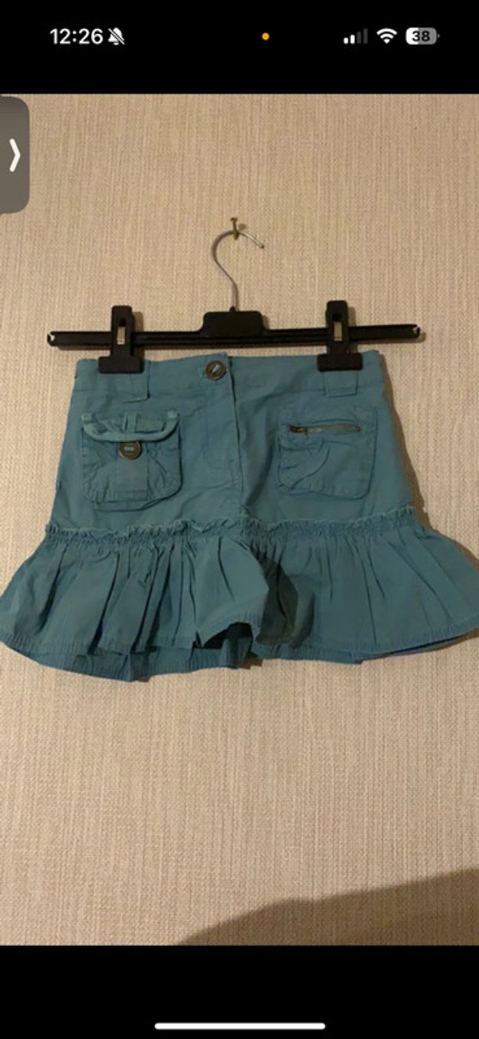 Jupe bleu 6ans