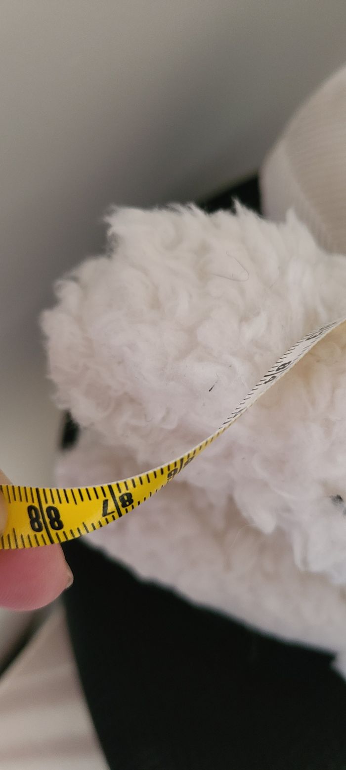 peluche anti courant d'air mouton 88 cm env. - photo numéro 2